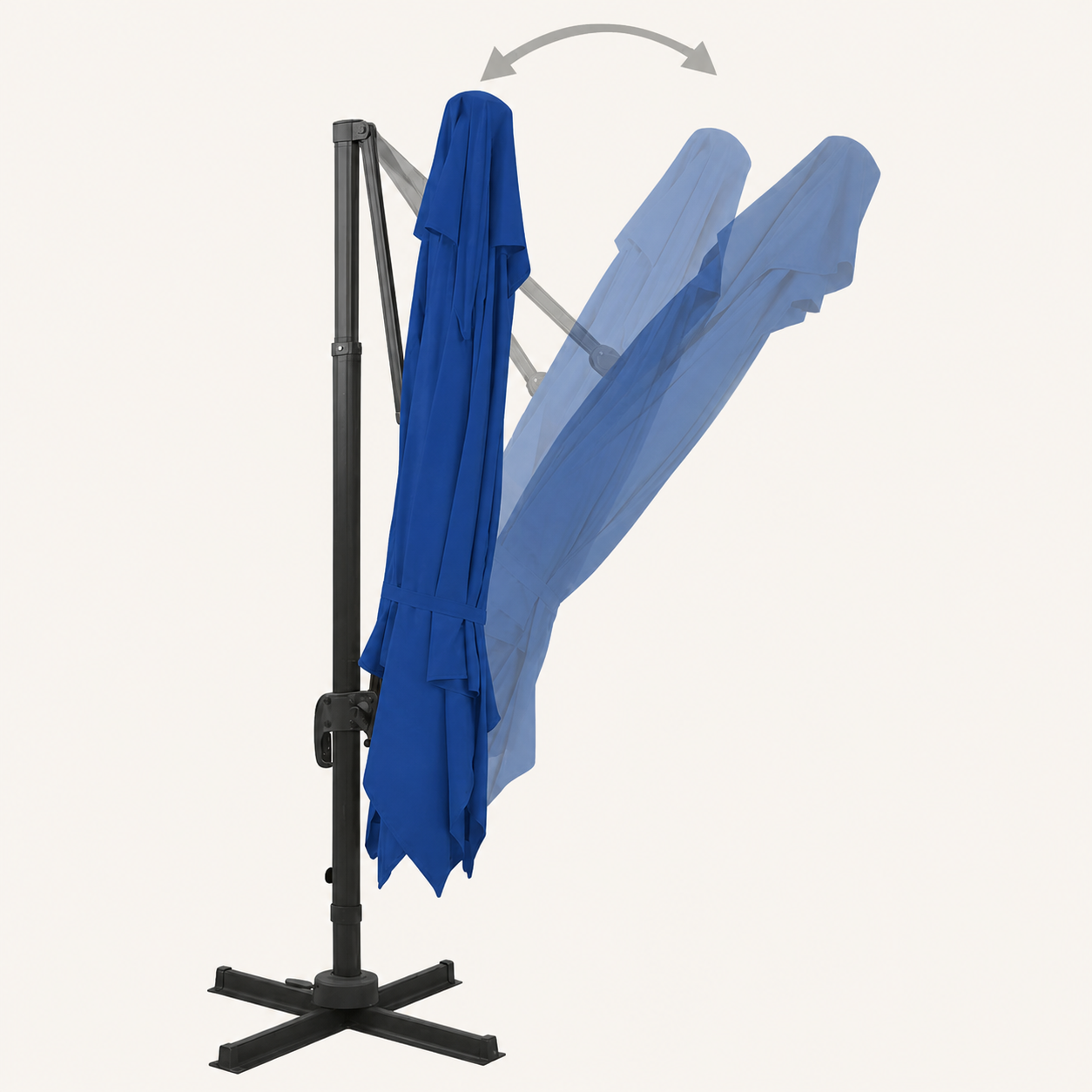Parasol Déporté 3×4 Premium | Shadora