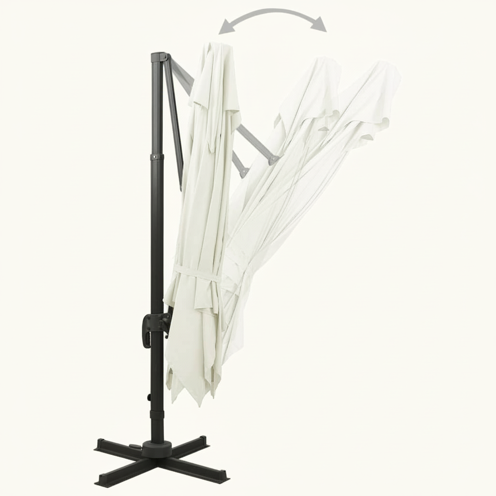 Parasol Déporté 3×4 Premium | Shadora