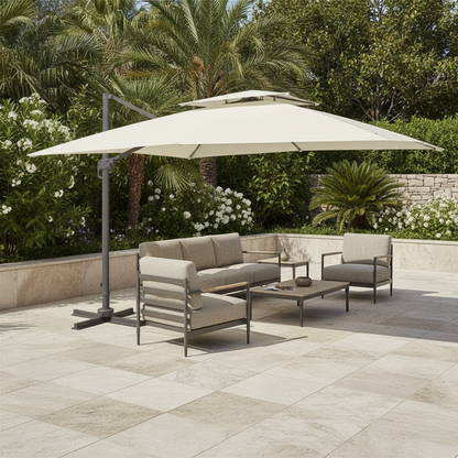 Parasol Déporté 3x3m Premium | Shadora