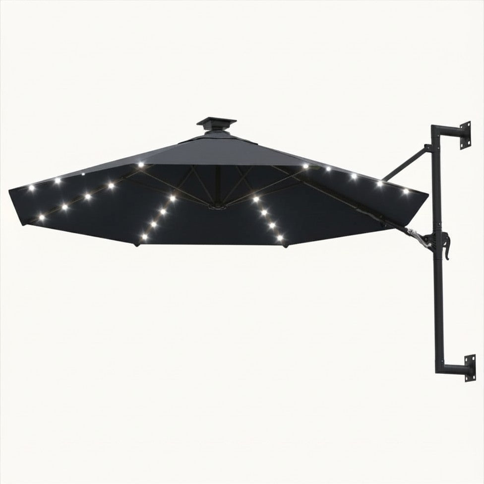 Parasol Mural LED 300 cm de Diamètre | Shadora