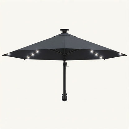 Parasol Mural LED 300 cm de Diamètre | Shadora