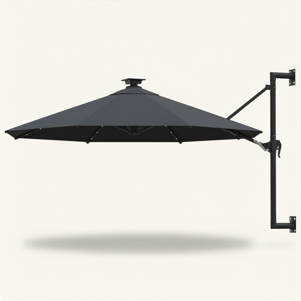 Parasol Mural LED 300 cm de Diamètre | Shadora
