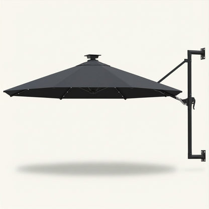 Parasol Mural LED 300 cm de Diamètre | Shadora